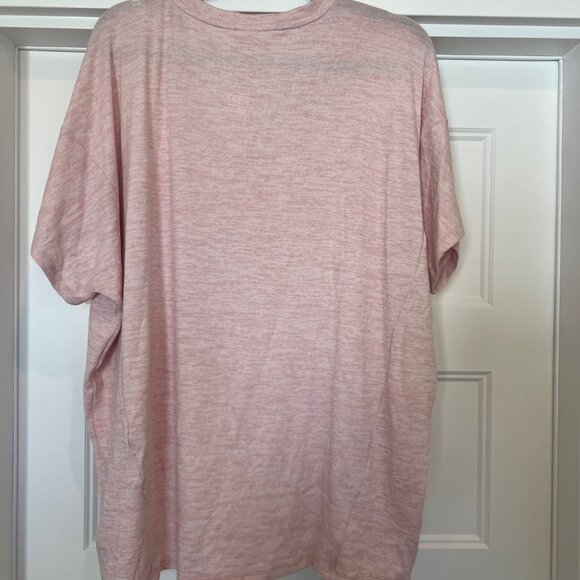 NWT GAP Women’s XL Tall Scoop Neck Short Sleeve Top – Light Pink - Picture 6 of 8